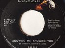 ABBA - Knowing Me, Knowing You // Happy Hawaii - RARE PANAMA 45