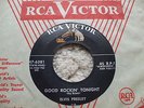 Elvis Presley - Good Rockin Tonight / I Don't Care  - RARER Lined  1955 USA 45