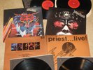 Judas Priest-Lp Record Lot-LIVE-Defender of The Faith-Hell Bent For Leather-L K
