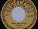 WILLIE NIX: Baker Shop Boogie USA SUN Unreleased REPRO 45 Rockabilly NEAR MINT