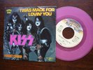 KISS-I WAS MADE FOR LOVIN' YOU  -Pink Vinyl German Picture Sleeve  45rpm 7