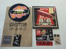 Led Zeppelin Mothership 4Lp Vinyl Box Set With Promo slipmat buttons stickers