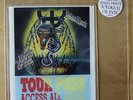 EX JUDAS PRIEST A TOUCH OF EVIL tour pass VINYL Shaped Picture Pic Disc