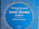 Xenakis: Anaktoria+Morsima-Amorsima experimental microtonal computer-composed