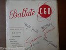 Vecchio disco in vinile 33 giri LP BALLATE CGD WOLMER HAPPY BOYS GIANNI FERRIO