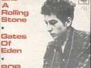 Bob DYLAN Like a rolling stone/Gates of Eden Dutch 45 7