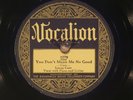 78 RPM -- Leroy Carr (and Scrapper Blackwell), Vocalion 1279, E+  Blues
