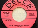 DECCA 29854 Buddy Holly orig PROMO Rockabilly 45 RARE Mint Minus Blue Days....