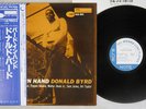 DONALD BYRD BYRD IN HAND BLUE NOTE GXK 8124 Japanese Pressing OBI Vinyl LP