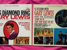 GARY LEWIS & THE PLAYBOYS - This Diamond Ring / Session With - clean Vinyl LP's