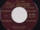 THE PEARLS: Bells of Love / Come On Home ATCO Scarce DOO WOP 45 Hear