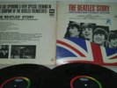 THE BEATLES' STORY A MUSICAL BIOGRAPHY OF BEATLEMANIA 2 LONG PLAY RECORDS