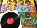 The Beatles-St. Pepper`s Lonely Hearts Club Band-LP-Vinyl-Odeon in Rot-France