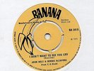 BANANA ? I dont want to see you cry / Forever Version - Dennis Alcapone ? VINYL