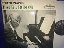 WESTMINSTER XWN 18844 *EGON PETRI* PLAYS *BACH /BUSONI* NM