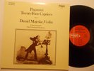 DANIEL MAJESKE Paganini Twenty-Four Caprices, Opus 1, Advent Analog 2LP Set NM