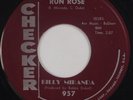 BILLY MIRANDA: Run Rose USA Checker KILLER Rockabilly 45 Super VG+ Hear