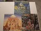 4x LP Iron Maiden Heavy Metal Live After Death, Somewhere in Time, Powerslave