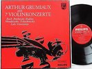 ARTHUR GRUMIAUX - 7 Violin Concertos - PHILIPS 4 LP BOX