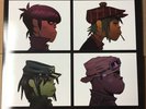Gorillaz Demon Days 2x LP Import Clear Vinyl Blur