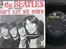 THE BEATLES SINGLE MADE IN PORTUGAL 45 PS 7 * GET BACK *