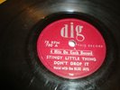 R&B/ DOO WOP- BLUE JAYS- DIG 78 RPM- 4 SONG EP- STINGY LITTLE THING/ DON'T DROP