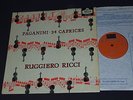 PAGANINI 24 caprices Ruggiero RICCI decca lxt 5569 mint- lp