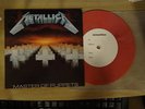 METALLICA Master of Puppets French 7 TEST PRESSING PINK VINYL 45 RARE PROMO