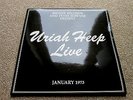 URIAH HEEP, 1973 UK LP, URIAH HEEP LIVE 1973, 1st Press,  SUPERB EXAMPLE