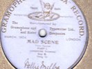 Nellie MELBA -  Hamlet: Mad Scene,  part I/II  (Two records)