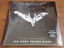 The Dark Knight Rises Soundtrack LP Vinyl Hot Topic Exclusive Blu/Wh Swirl MINT