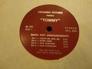 RADIO SPOTS for film TOMMY The Who TINA TURNER  Roger Daltry ELTON JOHN