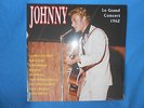 JOHNNY HALLYDAY.Vinyle 33T.25Cm Inédit.'Le grand concert 1962'Les bras en croix'