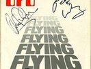 UFO Flying VINYL LP Phil Mogg Pete Way & Andy Parker Lights Out Autograph SIGNED