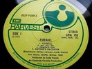 DEEP PURPLE Fireball 1971 UK HARVEST 1st PRESS - INSERT - STUNNING COPY - MINT