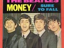 The Beatles US 45 PRO-1104 Sure To Fall / Money w/ Picture Sleeve Yellow Vinyl