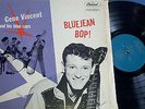 CLEAN ORIGINAL -GENE VINCENT & HIS BLUE CAPS -Bluejean Bop -Capitol mono LP  VG+