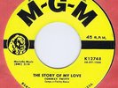 Conway Twitty 45 The Story Of My Love 1958 NM Billboard # 28 USA MGM 12748