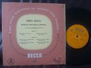 Decca LX 3044 Near Mint WILHELM BACKHAUS Chopin recital ORIGINAL UK LP 1951