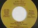 Modern Soul Funk 45 - Le Frank 'O - Keep On Gettin' Down - M M-M Gold - VG++ mp3