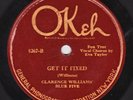 Okeh 8267: Eva Taylor/Clarence Williams-Shake That Thing/Get It Fixed V+