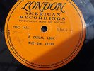 THE SIX TEENS LONDON AMERICAN 1 SIDED DEMO MSC1415  A CASUAL LOOK
