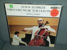 JANOS STARKER Virtuoso Music for VIOLONCELLO Rare Japan only DENON PCM LP NM