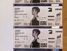 2 Justin Bieber Konzert Tickets Berlin 14. Sep. - TOP Sitzplätze