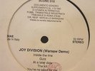 JOY DIVISION (WARSAW DEMO) rare 7' Italy 5 track promo