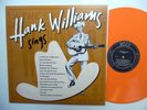 HANK WILLIAMS Sings LP DOXY 2009 Near-MINT Orange Vinyl Reissue COUNTRY sm10