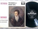 SXL 2190 WBg ED1  Beethoven Piano Concerto 3 Wilhelm Backhaus Schmidt-Isserstedt