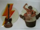2 x AC/DC picture discs You shook me all night long and Who made who.