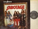 BLACK SABBATH sabotage 9119 001 uk nems 1975 textured cover LP EX/EX