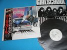 GIRLSCHOOL Promo White Label LP Hit And Run Japan VIP-6779 MOTORHEAD